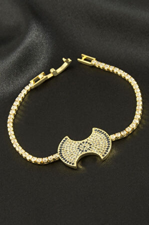 Fiyong Zirkon Taşlı Çocuk Bileklik 16 cm