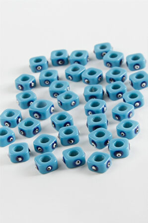 Cam Nazar Küp Boncuk 1 Adet