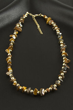 Kaplangözü Kırık Doğaltaş Kolye