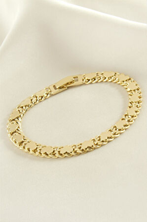 Xuping Kalp Lüks Çelik Bileklik