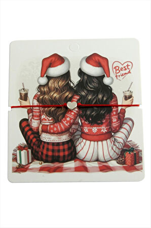 Kalp Yılbaşı Bilekliği