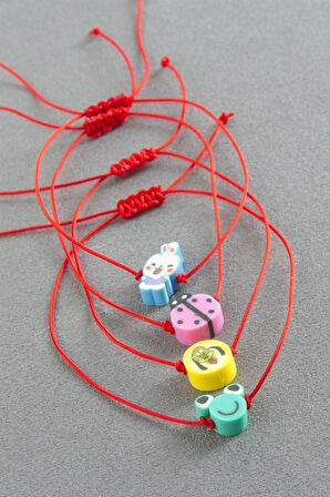 Hayvancık Makrome İp Bileklik