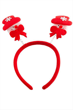 Kardan Adam Kadife Yılbaşı Taç