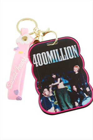 Dikdörtgen Kartlık Silikon Anahtarlık