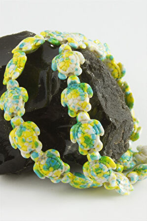 1,8 mm Kaplumbağa Turkuaz Taşı