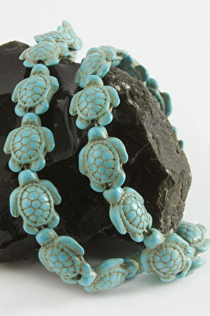 1,8 mm Kaplumbağa Turkuaz Taşı