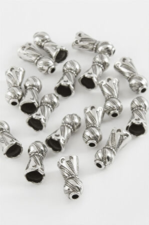 Plastik Çizgi Noktalı Tesbih Püskül Ara Aparatı 50 Gram