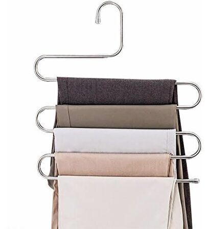 Krom Pantolon Askısı