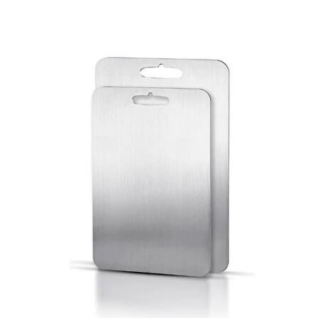 2'li Paslanmaz Çelik Kesim Panosu Seti