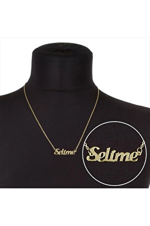 Selime İsimli Kolye (Kişiye Özel)