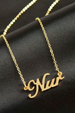 Nur İsimli Kolye (Kişiye Özel)