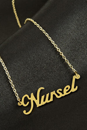 Nursel İsimli Kolye (Kişiye Özel)