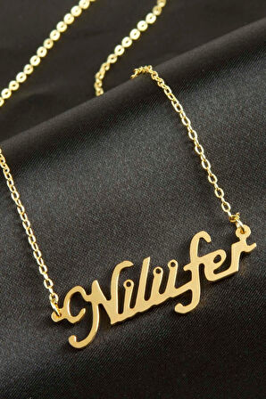 Nilüfer İsimli Kolye (Kişiye Özel)