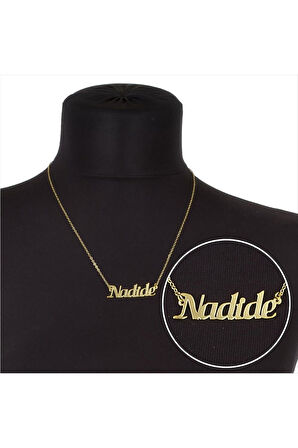 Nadide İsimli Kolye (Kişiye Özel)