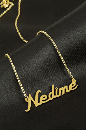 Nedime İsimli Kolye (Kişiye Özel)