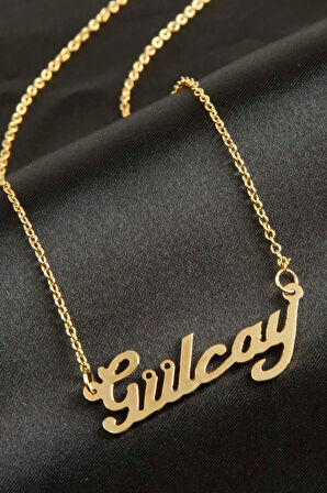 Gülcay İsimli Kolye (Kişiye Özel)