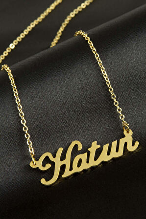 Hatun İsimli Kolye (Kişiye Özel)