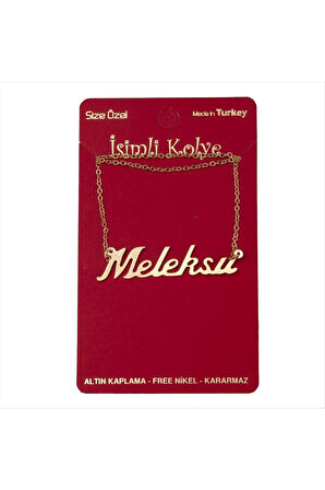 Meleksu İsimli Kolye (Kişiye Özel)