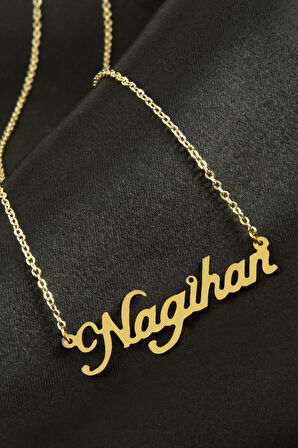 Nagihan İsimli Kolye (Kişiye Özel)