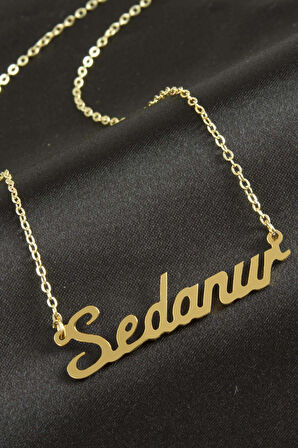 Sedanur İsimli Kolye (Kişiye Özel)