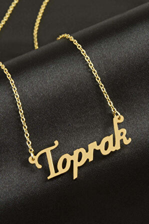 Toprak İsimli Kolye (Kişiye Özel)