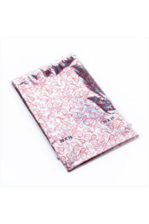 Metalize Hediye Poşet Paketi 100'lü (20*35)