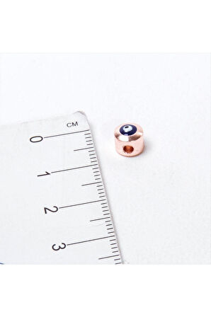 Delikli Nazar Boncuklu Metal Ara Aparat