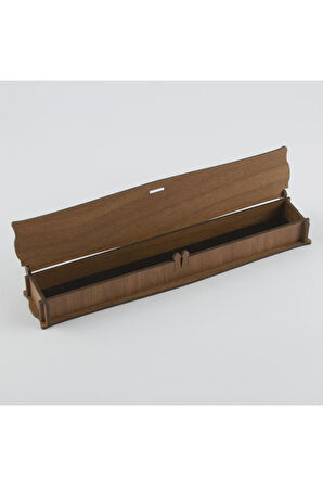 Seni Seviyorum Yazılı Ahşap Tesbih Kutusu