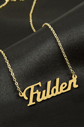 Fulden İsimli Kolye (Kişiye Özel)