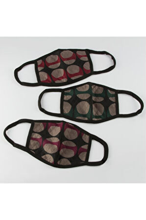 3 Katlı Yıkanabilir Çocuk Maskesi