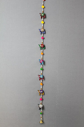 7'li Asmalı Aynalı Fil Model 2