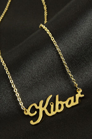 Kibar İsimli Kolye (Kişiye Özel)