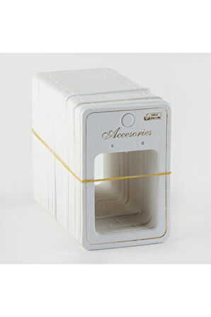 Pencereli Lüx Küpe Kartı 100 Adet