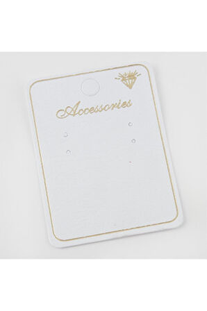 4 Delikli Küpe Kartı