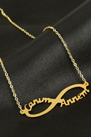 Canım Annem Plaka Sonsuz Kolye