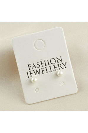 Top İncili Küpe 4 mm