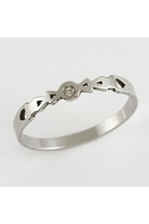 Ok Lüks Çelik Yüzük