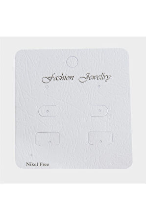 6 Delikli Lüx Küpe Kartı