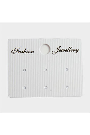 6 Delikli Lüx Küpe Kartı