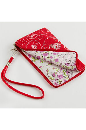 Çiçek Para Cüzdanı