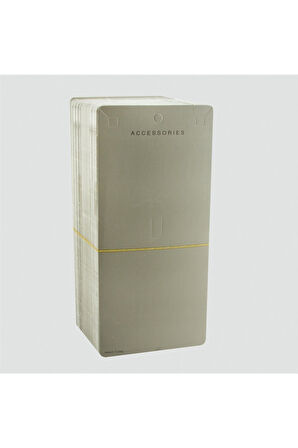 Gri Lüx Kolye Set Kartı