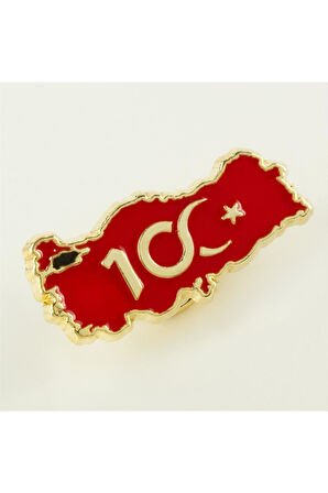 Cumhuriyetin 100. Yılına Özel Yaka Rozet