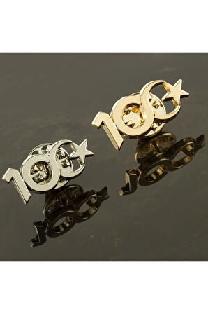 Cumhuriyetin 100. Yılına Özel Yaka Rozet