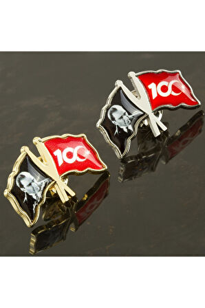 Cumhuriyetin 100. Yılına Özel Yaka Rozet