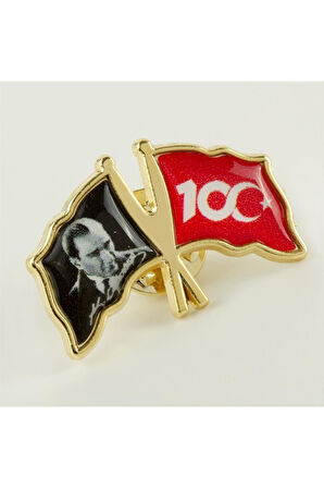 Cumhuriyetin 100. Yılına Özel Yaka Rozet
