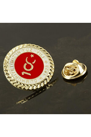 Cumhuriyetin 100. Yılına Özel Yaka Rozet