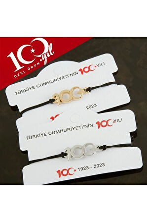 Cumhuriyetin 100. Yılına Özel Bileklik