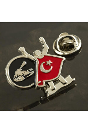 Ay Yıldız Yaka Rozet