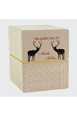 Mutlu Yıllar Bileklik Kartı 200 Adet