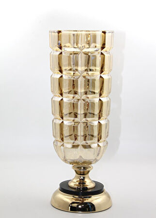 Cam Şamdan Tekli Model 4